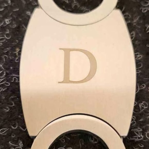 Bey-Berk NEW Cigar Cutter - Letter D - Picture 3 of 3